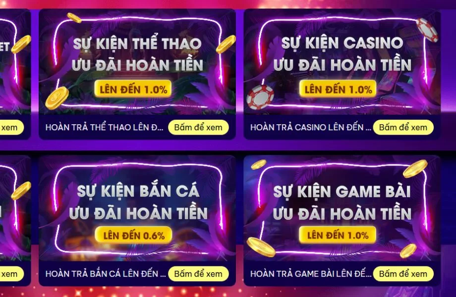 Tham gia nhận thưởng lớn cùng Gnbet